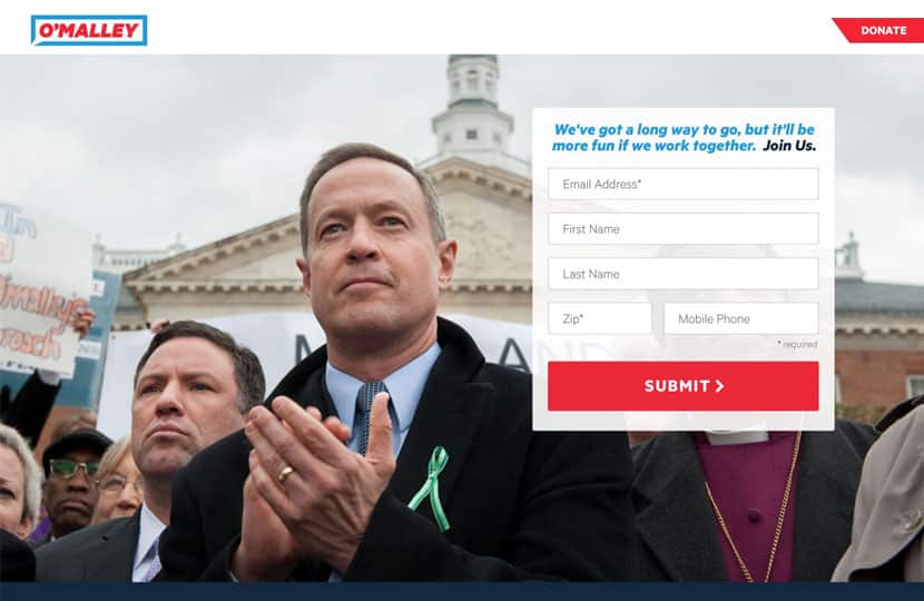 Martin O’Malley Presidential Campaign